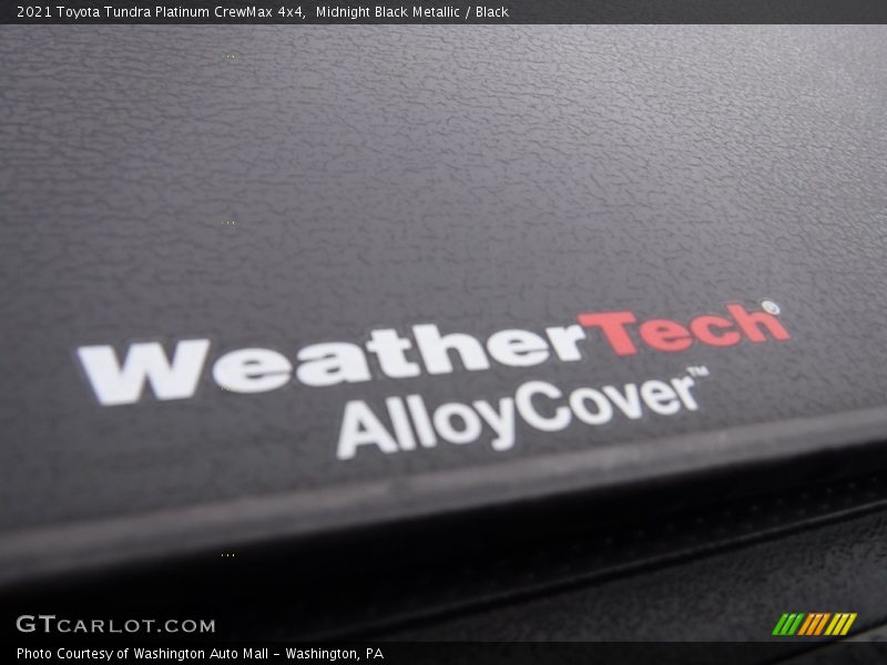 Midnight Black Metallic / Black 2021 Toyota Tundra Platinum CrewMax 4x4