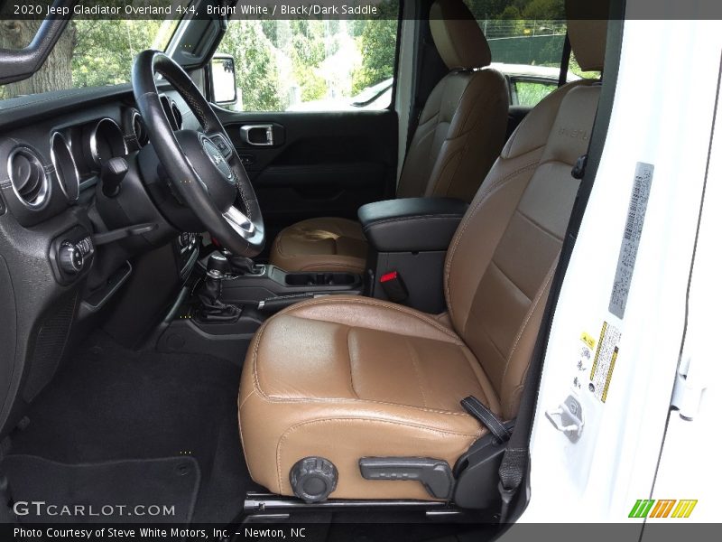 Bright White / Black/Dark Saddle 2020 Jeep Gladiator Overland 4x4