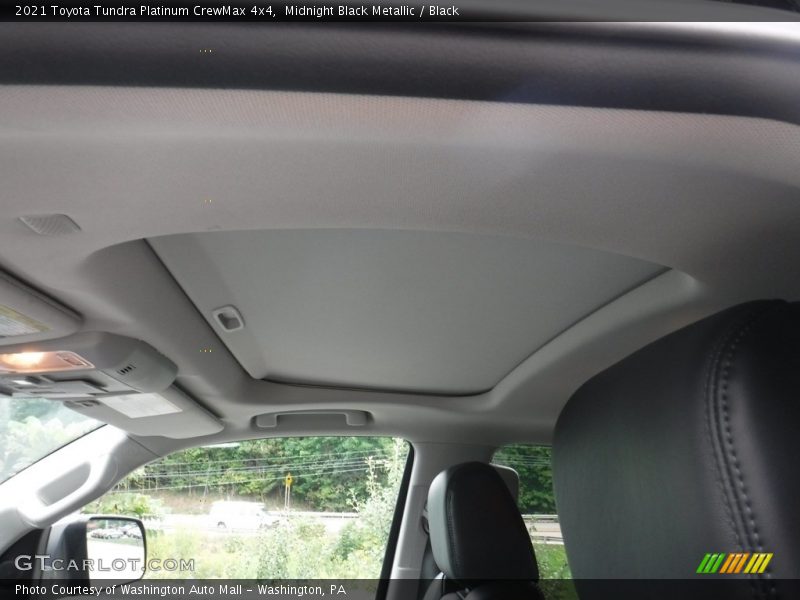 Midnight Black Metallic / Black 2021 Toyota Tundra Platinum CrewMax 4x4