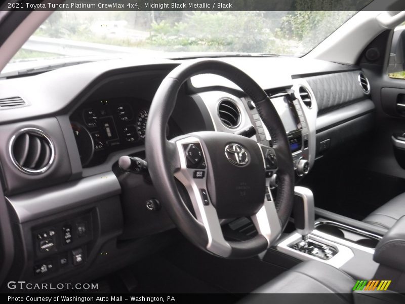Midnight Black Metallic / Black 2021 Toyota Tundra Platinum CrewMax 4x4