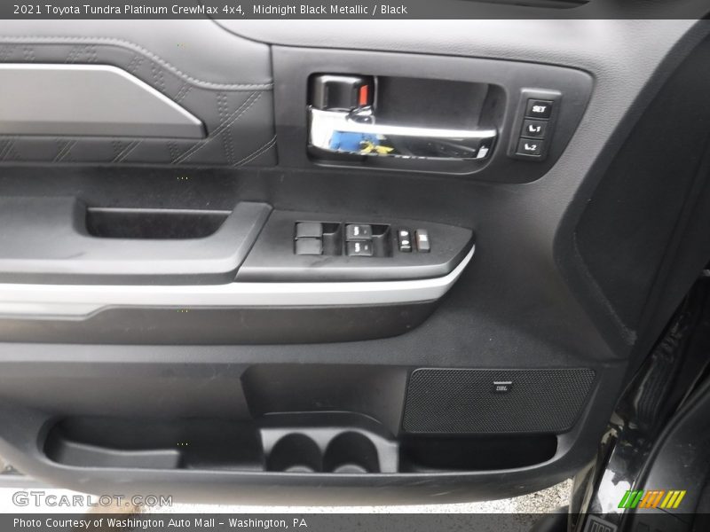 Midnight Black Metallic / Black 2021 Toyota Tundra Platinum CrewMax 4x4