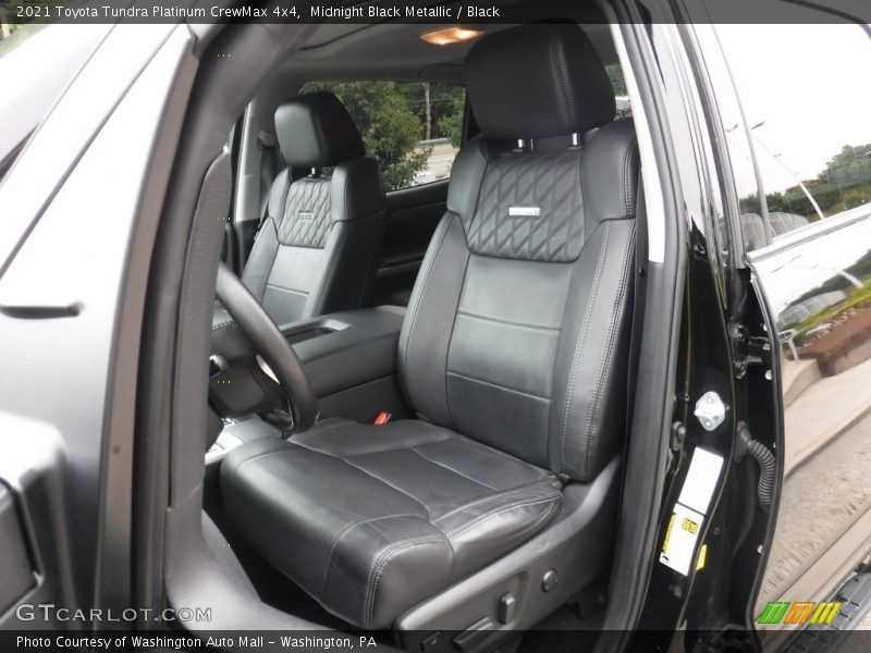 Midnight Black Metallic / Black 2021 Toyota Tundra Platinum CrewMax 4x4