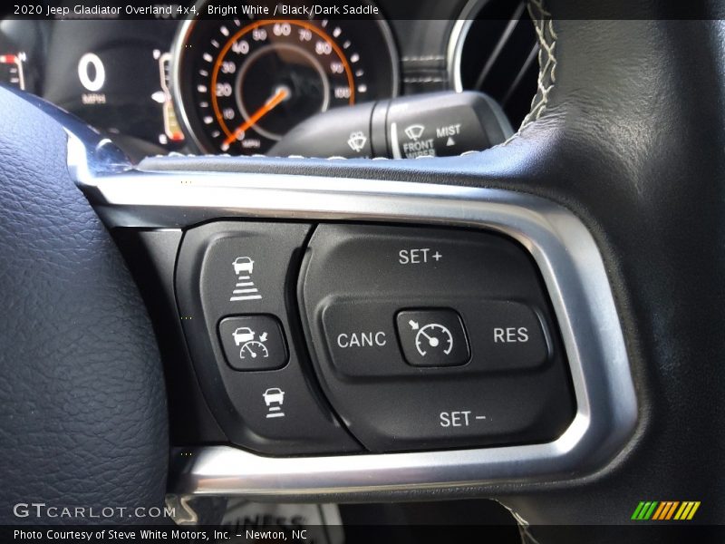 Bright White / Black/Dark Saddle 2020 Jeep Gladiator Overland 4x4