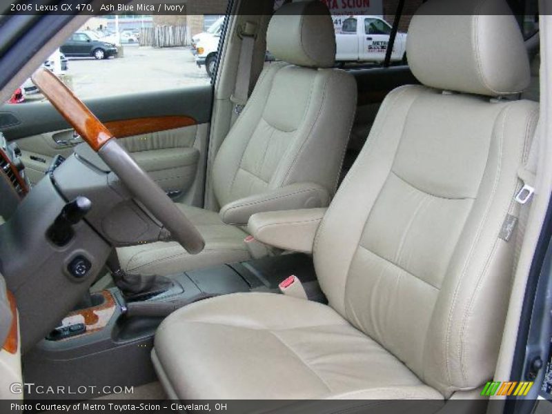 Ash Blue Mica / Ivory 2006 Lexus GX 470