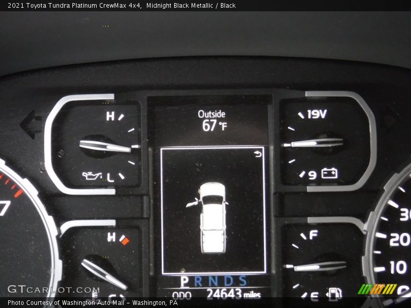 Midnight Black Metallic / Black 2021 Toyota Tundra Platinum CrewMax 4x4
