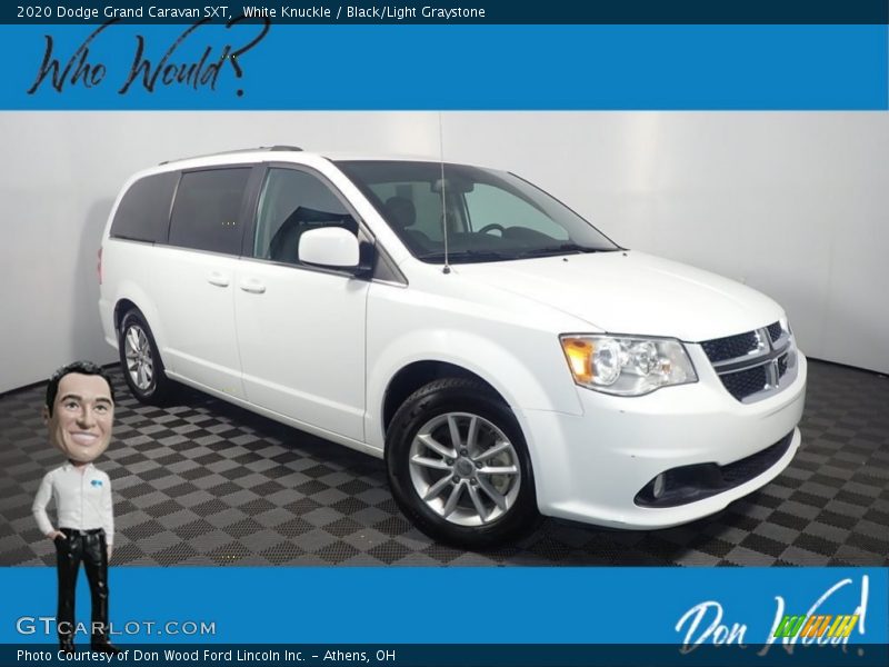 White Knuckle / Black/Light Graystone 2020 Dodge Grand Caravan SXT