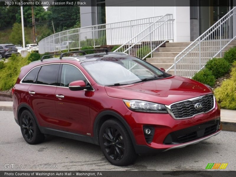 Passion Red / Black 2020 Kia Sorento EX AWD