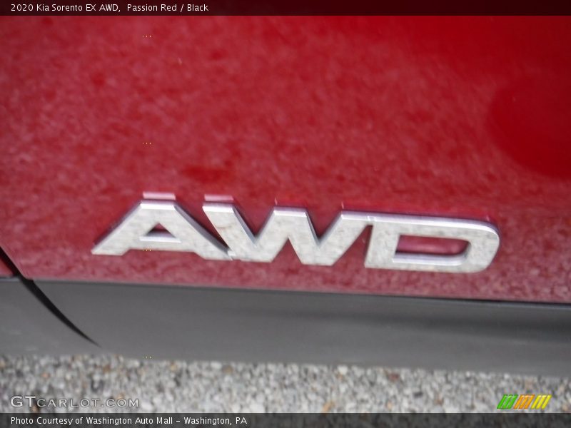 Passion Red / Black 2020 Kia Sorento EX AWD