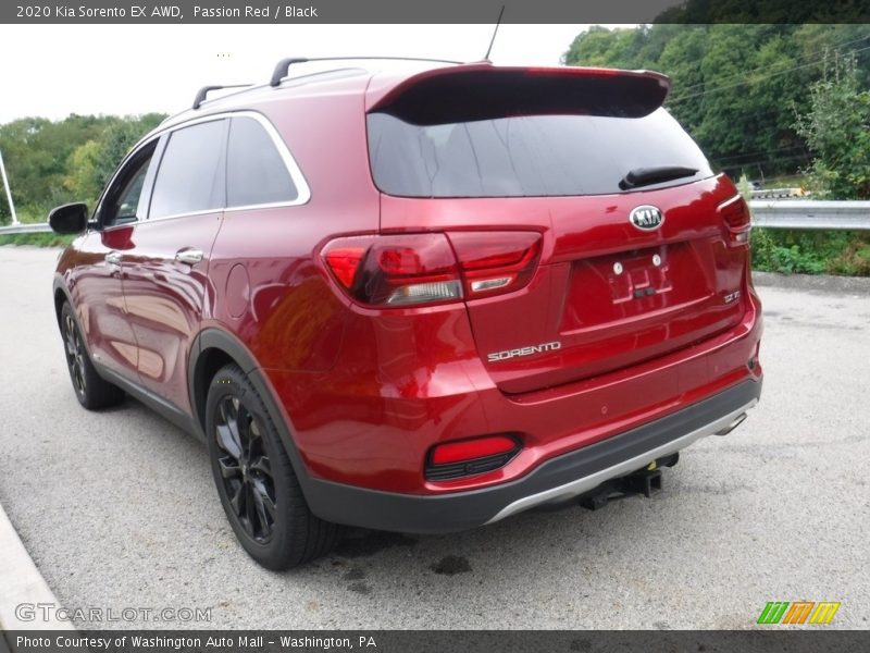 Passion Red / Black 2020 Kia Sorento EX AWD