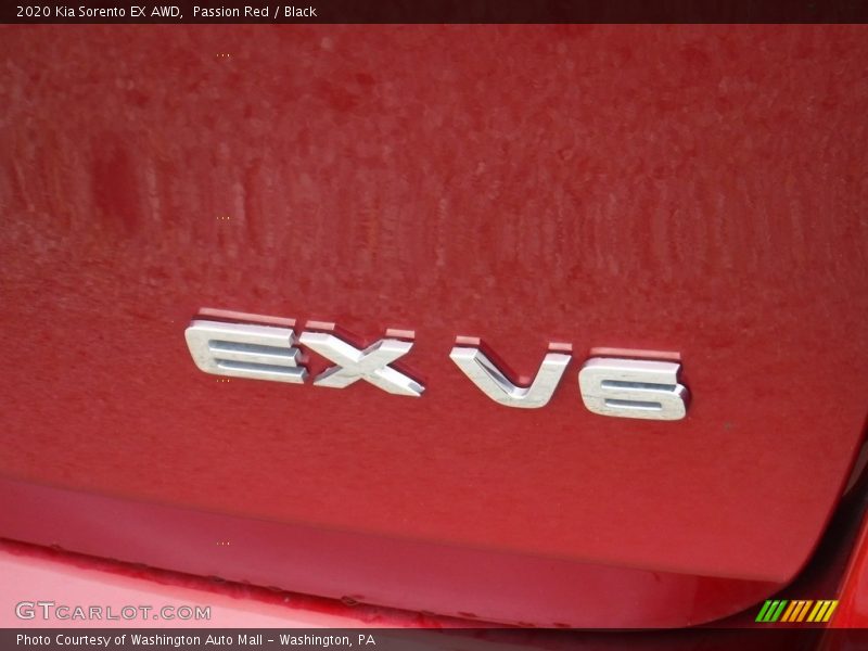 Passion Red / Black 2020 Kia Sorento EX AWD