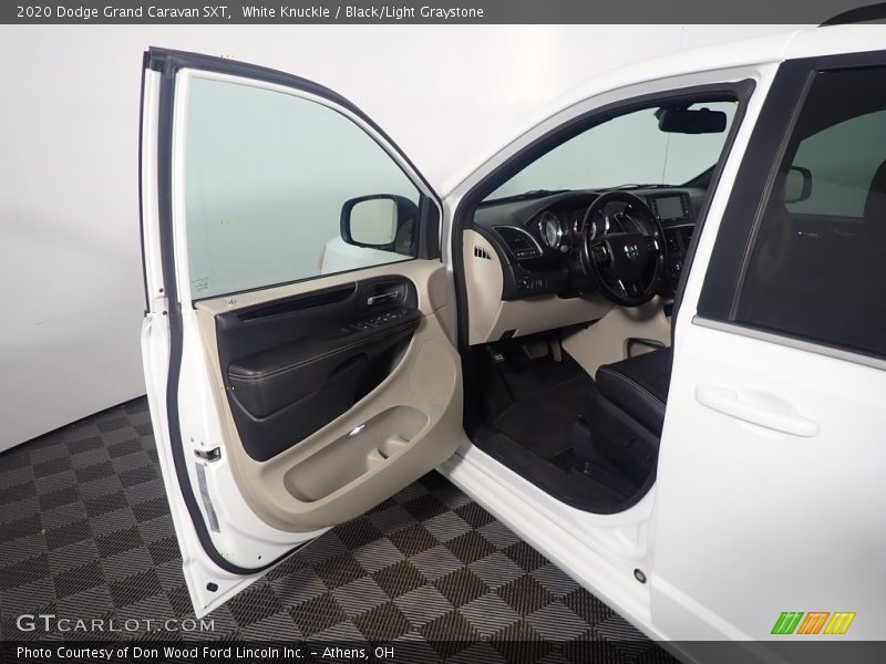 White Knuckle / Black/Light Graystone 2020 Dodge Grand Caravan SXT