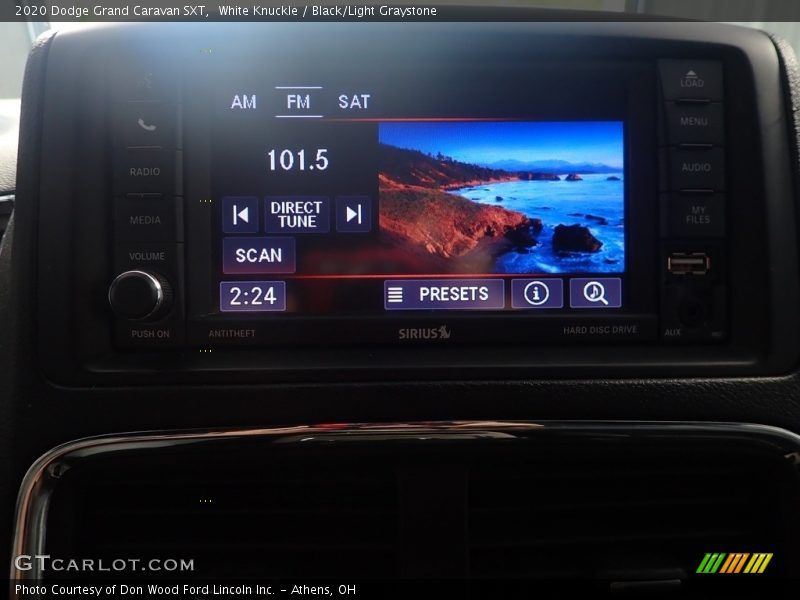 White Knuckle / Black/Light Graystone 2020 Dodge Grand Caravan SXT