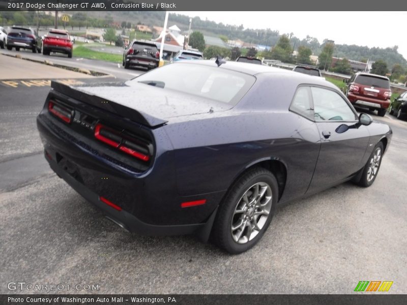 Contusion Blue / Black 2017 Dodge Challenger GT AWD