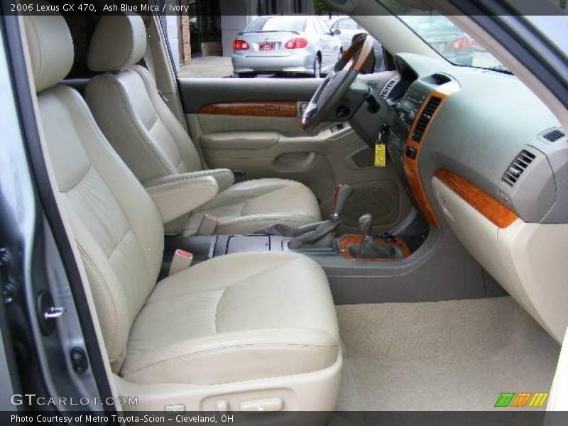 Ash Blue Mica / Ivory 2006 Lexus GX 470