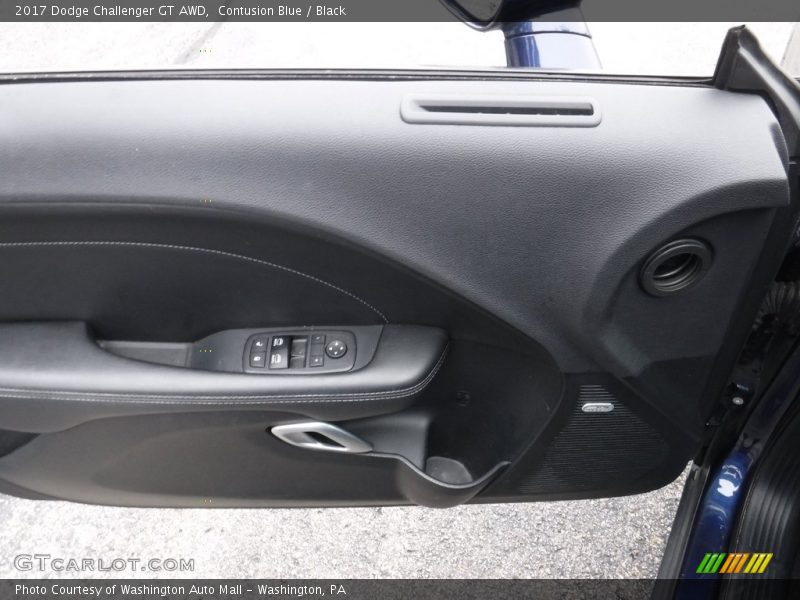 Contusion Blue / Black 2017 Dodge Challenger GT AWD