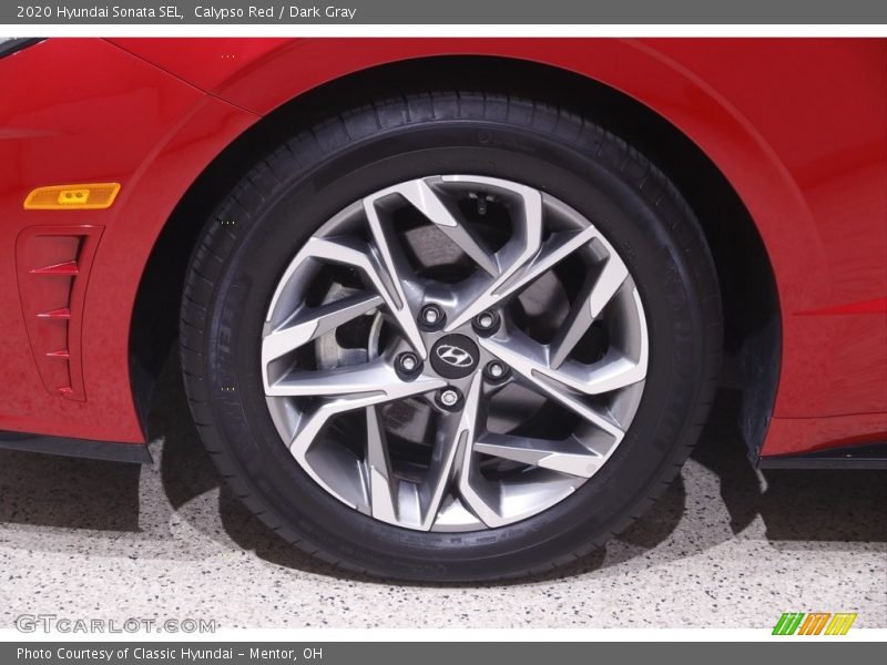Calypso Red / Dark Gray 2020 Hyundai Sonata SEL