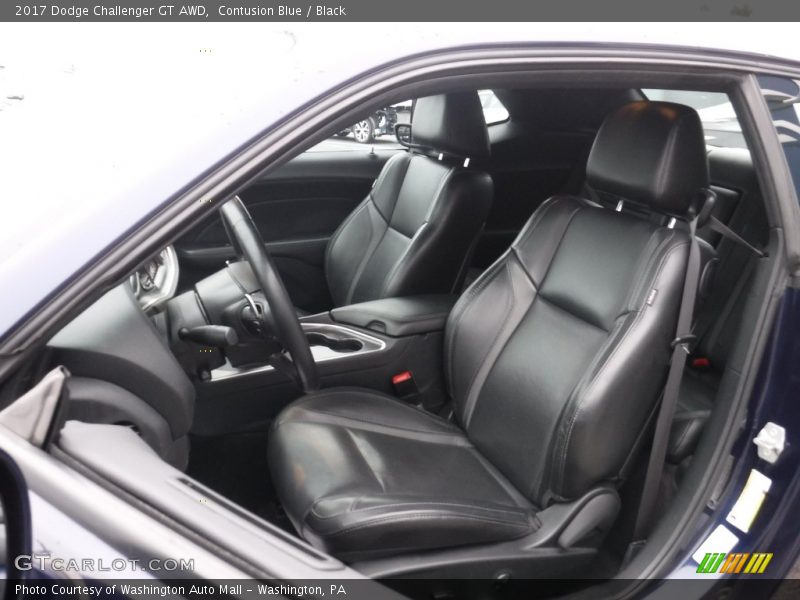 Contusion Blue / Black 2017 Dodge Challenger GT AWD
