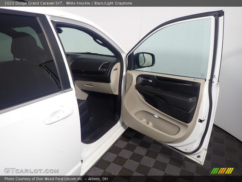 White Knuckle / Black/Light Graystone 2020 Dodge Grand Caravan SXT