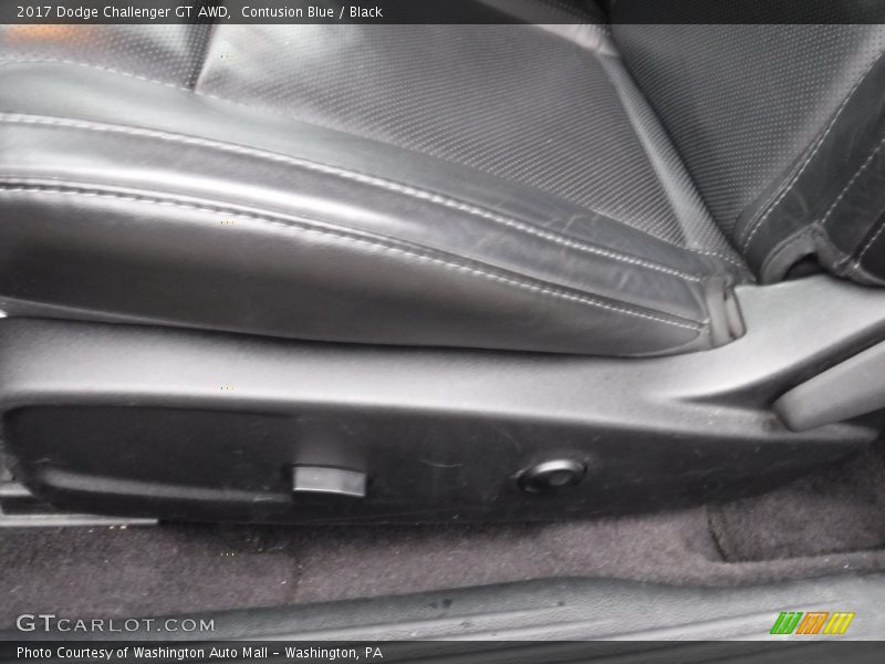 Contusion Blue / Black 2017 Dodge Challenger GT AWD