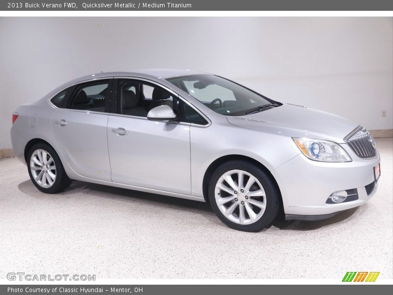 Quicksilver Metallic / Medium Titanium 2013 Buick Verano FWD