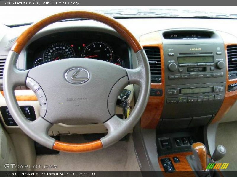 Ash Blue Mica / Ivory 2006 Lexus GX 470