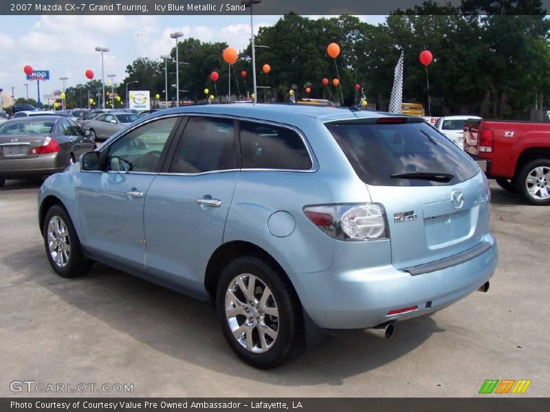 Icy Blue Metallic / Sand 2007 Mazda CX-7 Grand Touring