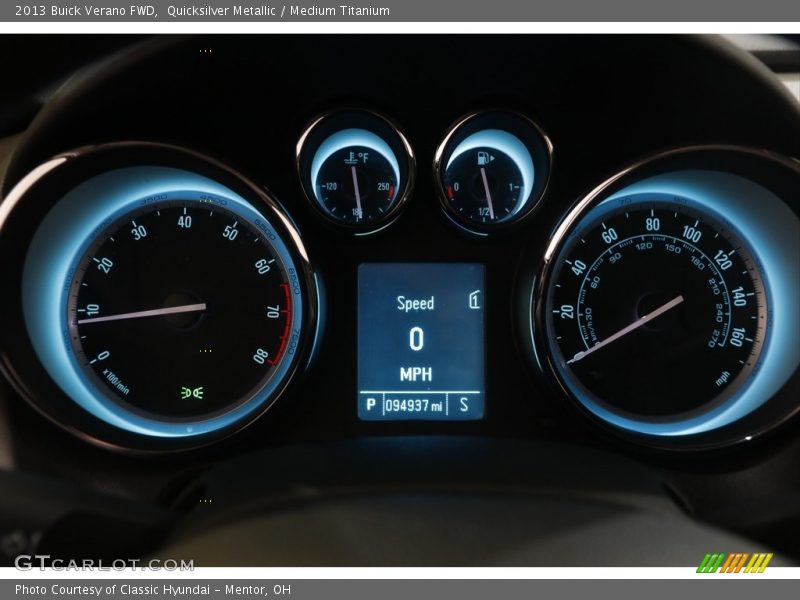 Quicksilver Metallic / Medium Titanium 2013 Buick Verano FWD