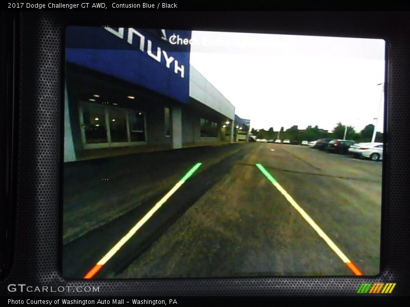 Contusion Blue / Black 2017 Dodge Challenger GT AWD
