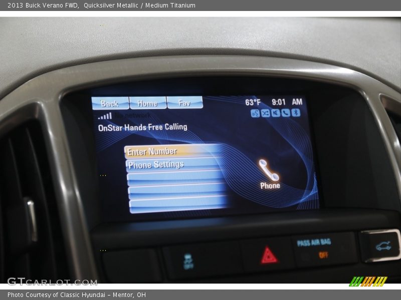 Quicksilver Metallic / Medium Titanium 2013 Buick Verano FWD