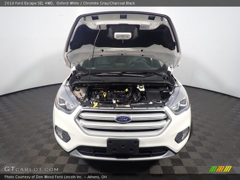 Oxford White / Chromite Gray/Charcoal Black 2019 Ford Escape SEL 4WD