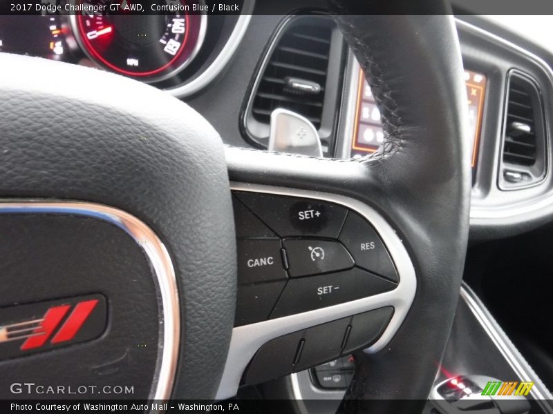 Contusion Blue / Black 2017 Dodge Challenger GT AWD