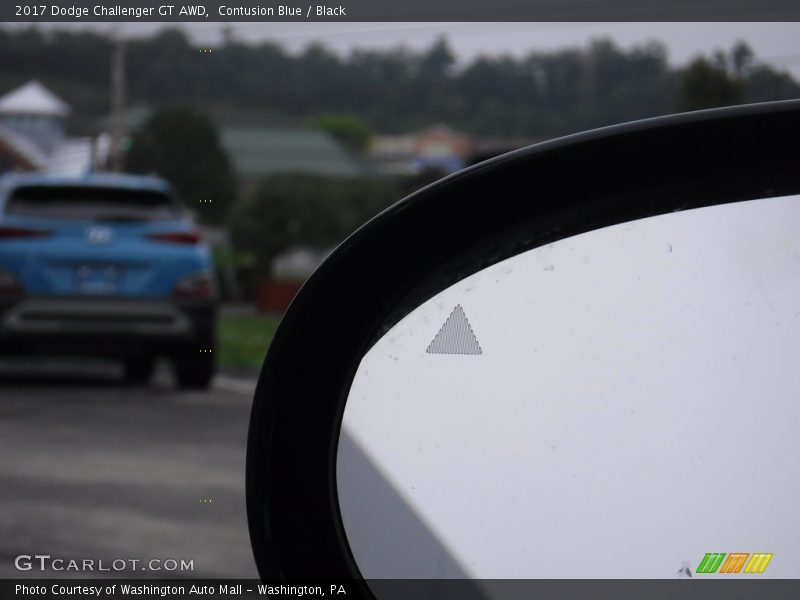 Contusion Blue / Black 2017 Dodge Challenger GT AWD