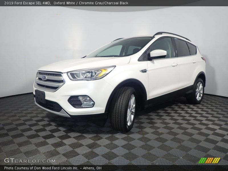 Oxford White / Chromite Gray/Charcoal Black 2019 Ford Escape SEL 4WD
