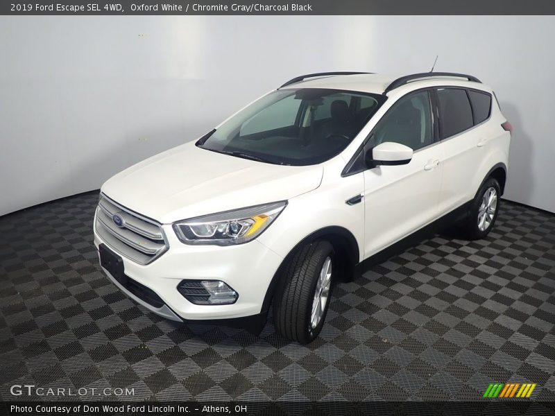 Oxford White / Chromite Gray/Charcoal Black 2019 Ford Escape SEL 4WD