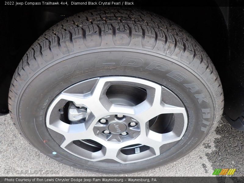 Diamond Black Crystal Pearl / Black 2022 Jeep Compass Trailhawk 4x4