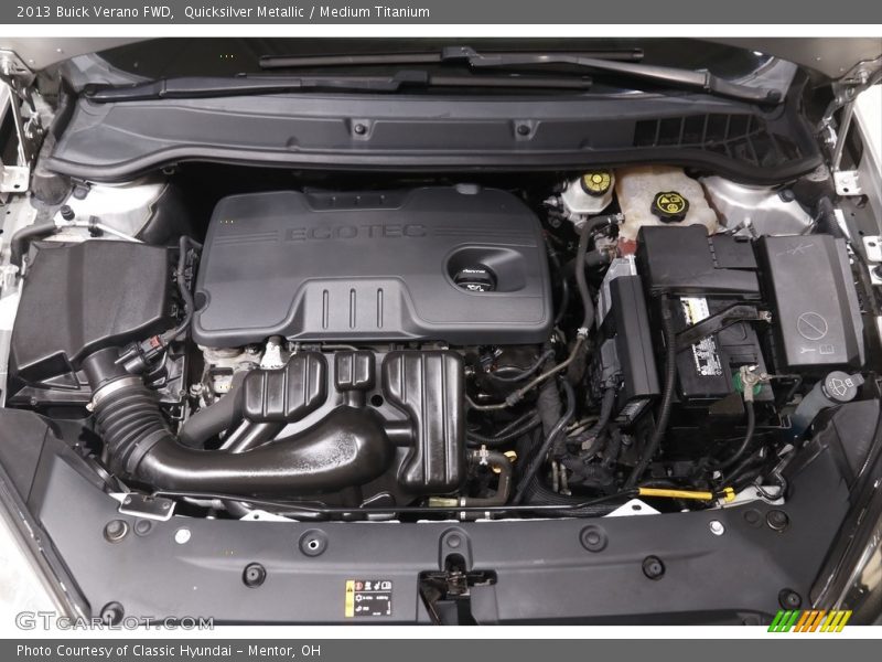 Quicksilver Metallic / Medium Titanium 2013 Buick Verano FWD