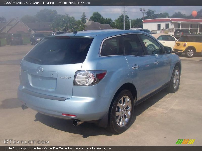 Icy Blue Metallic / Sand 2007 Mazda CX-7 Grand Touring