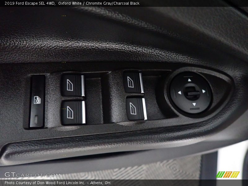 Oxford White / Chromite Gray/Charcoal Black 2019 Ford Escape SEL 4WD