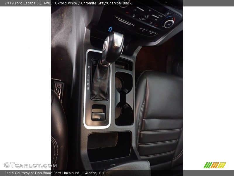 Oxford White / Chromite Gray/Charcoal Black 2019 Ford Escape SEL 4WD