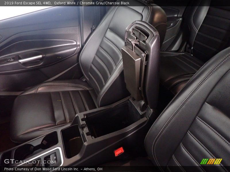 Oxford White / Chromite Gray/Charcoal Black 2019 Ford Escape SEL 4WD