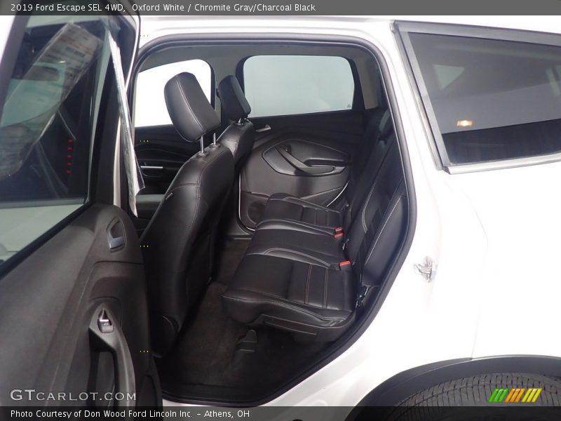 Oxford White / Chromite Gray/Charcoal Black 2019 Ford Escape SEL 4WD