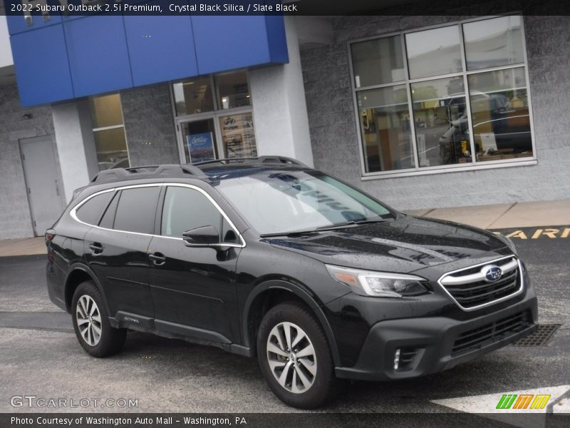 Crystal Black Silica / Slate Black 2022 Subaru Outback 2.5i Premium