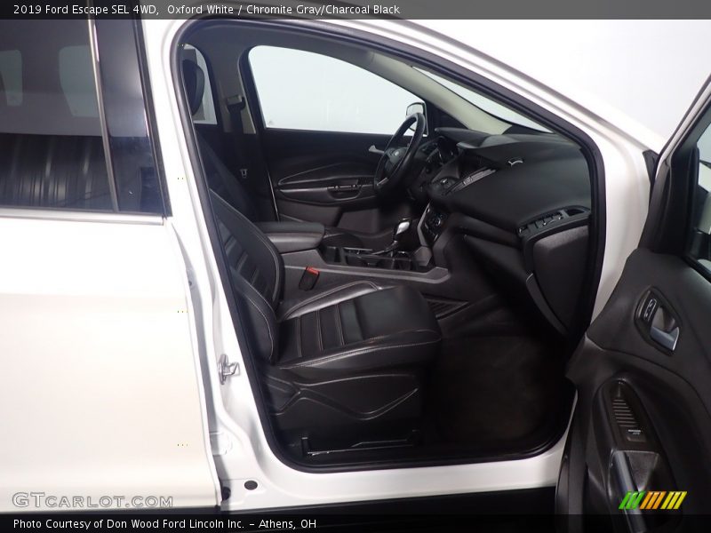 Oxford White / Chromite Gray/Charcoal Black 2019 Ford Escape SEL 4WD