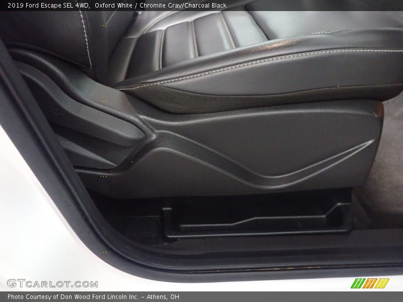 Oxford White / Chromite Gray/Charcoal Black 2019 Ford Escape SEL 4WD