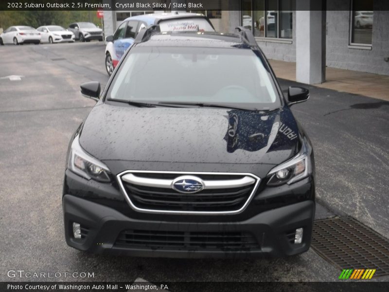 Crystal Black Silica / Slate Black 2022 Subaru Outback 2.5i Premium