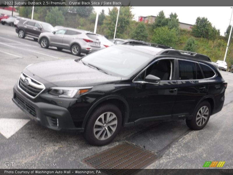 Crystal Black Silica / Slate Black 2022 Subaru Outback 2.5i Premium