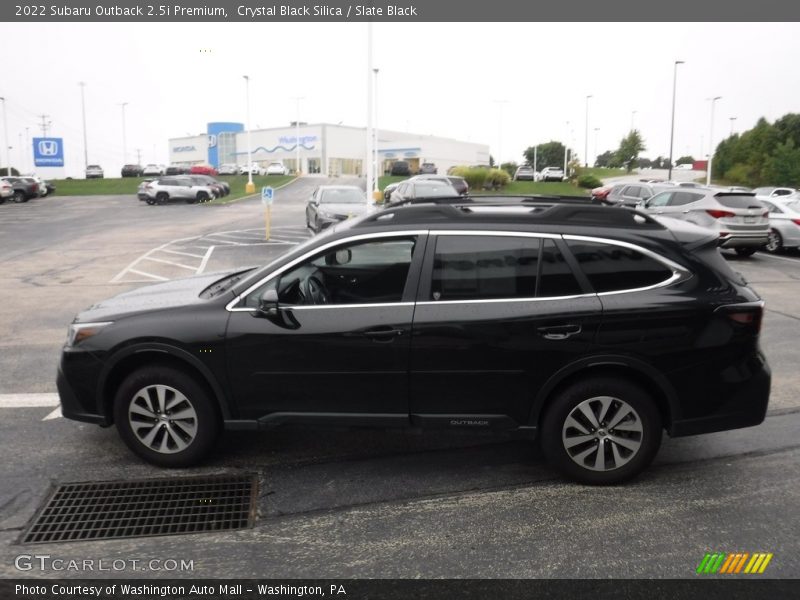 Crystal Black Silica / Slate Black 2022 Subaru Outback 2.5i Premium