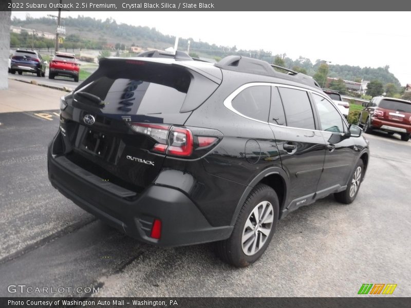 Crystal Black Silica / Slate Black 2022 Subaru Outback 2.5i Premium