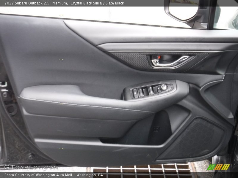 Crystal Black Silica / Slate Black 2022 Subaru Outback 2.5i Premium