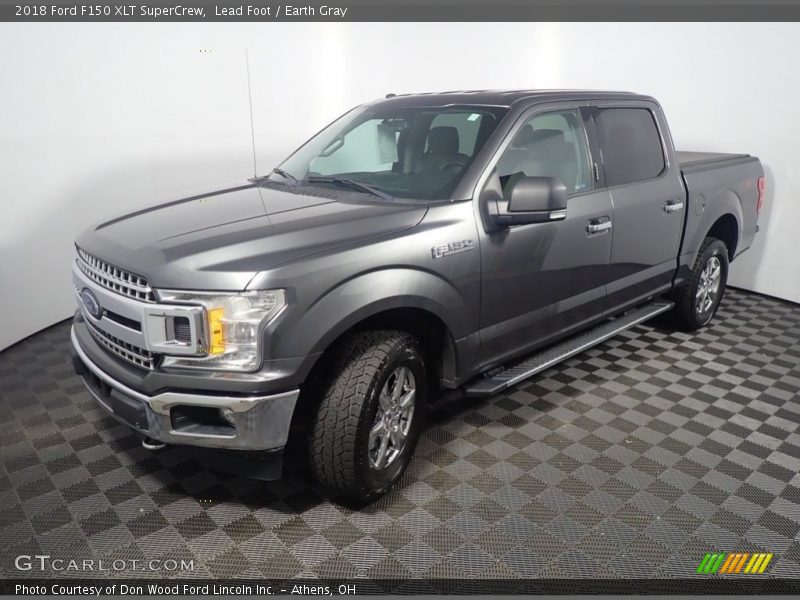 Lead Foot / Earth Gray 2018 Ford F150 XLT SuperCrew